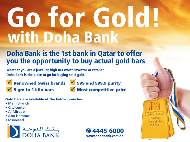 Gold Doha Bank Qatar