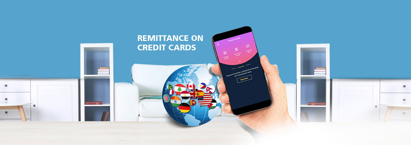 Remittance on Credit Cards